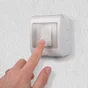 Bouton de sonnette filaire SCS SENTINEL, blanc