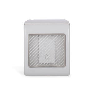 Bouton de sonnette filaire SCS SENTINEL, blanc