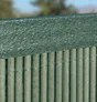 Profil de finition pour canisses, pvc, vert, L.1m