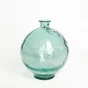 Vase en verre recyclé, CALISTA, diam.34 x H.39 cm