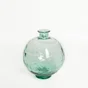 Vase en verre recyclé, CALISTA, diam.24 x H.28 cm
