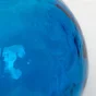 Vase en verre recyclé, CALISTA, diam.24 x H.28 cm, bleu