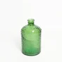 Vase en verre recyclé, NUXIA, 18 x 31 cm, kaki