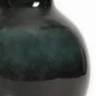 Vase en verre recyclé, OXANE, diam.25 x H.30 cm, gris