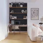 Carrelage sol interieur / mur interieur effet bois beige Balade l.20 x L.120 cm