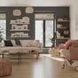Carrelage sol interieur / mur interieur effet bois beige Balade l.20 x L.120 cm