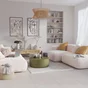Carrelage sol effet beton beige, l.60,8 x L. 60,8 cm ARTENS shala, 1,48m2