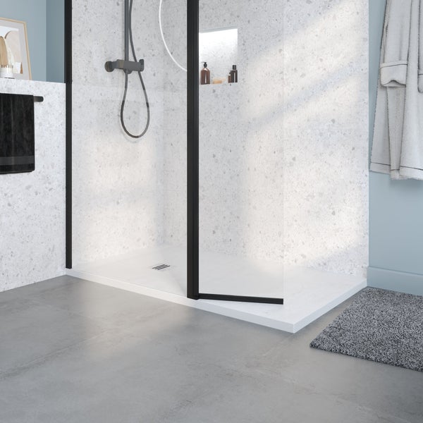 Receveur de douche extraplat L.140 x l.80 cm