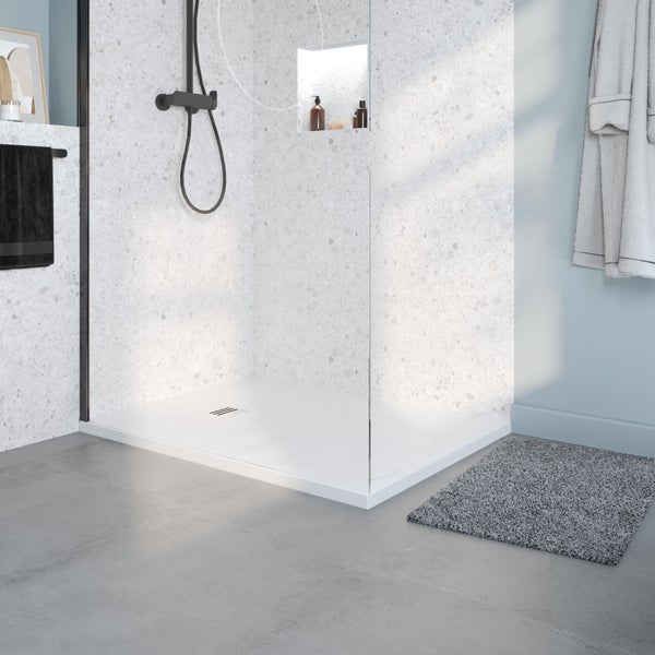 Receveur de douche extraplat L.120 x l.90 cm