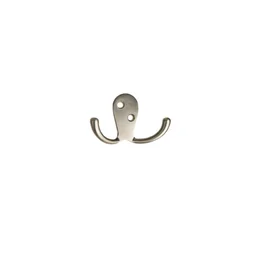 Porte manteau, Hamecon, x2 pieuvre nickel