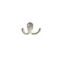 Porte manteau, Hamecon, x2 pieuvre nickel
