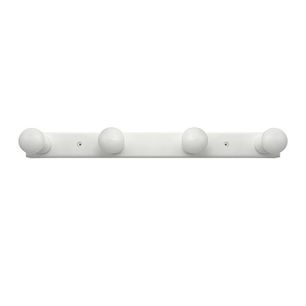Porte manteau, olga 4 Crochet, blanc