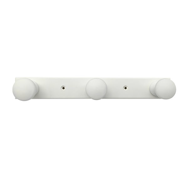 Porte manteau, olga 3Crochet, blanc