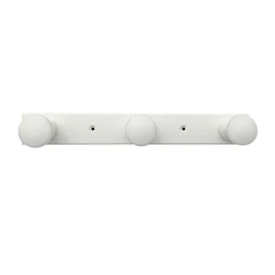 Porte manteau, olga 3Crochet, blanc