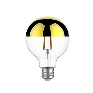 Ampoule led à filament, LEXMAN,  E27 806Lm = 7W, doré