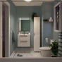 Miroir lumineux rectangulaire l.60 x H.70 cm Essential, sensitif SENSEA
