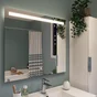 Miroir lumineux rectangulaire l.80 x H.70 cm Essential, sensitif