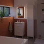 Miroir lumineux rectangulaire l.50 x H.70 cm Easy SENSEA