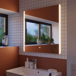 Miroir lumineux rectangulaire l.70 x H.70 cm Easy