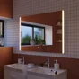 Miroir lumineux rectangulaire l.100 x H.70 cm Easy