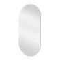 Miroir lumineux ovale l.40 x H.80 cm Modern, anti-buée, variateur intensité