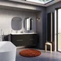 Miroir lumineux ovale l.65 x H.80 cm Modern, anti-buée, variateur intensité