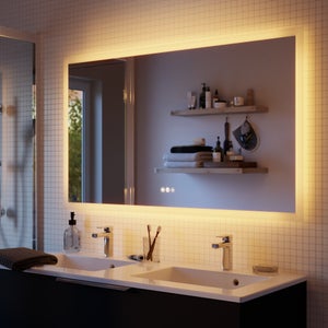 Miroir lumineux rectangulaire l.120 x H.70 cm Neo line SENSEA