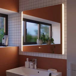 Miroir lumineux rectangulaire l.80 x H.70 cm Easy