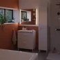 Miroir lumineux rectangulaire l.80 x H.70 cm Easy