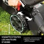 Tondeuse STERWINS, 100 W 36 V, l.51 cm avec 2 batteries