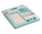 6 credences adhesives dalles murales adhesives Wall Tiles, lina beige, 15.2 cm x