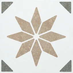 6 credences adhesives dalles murales adhesives Wall Tiles, sauge, 15.2 cm x 15.2