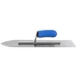 Platoir flamand en inox et manche en plastique 10 x 45 cm dexter
