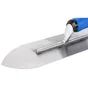 Platoir flamand en inox et manche en plastique 10 x 45 cm dexter
