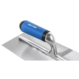 Platoir italien en acier et manche en plastique 13 x 27 cm dexter