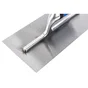 Platoir italien en acier et manche en plastique 13 x 27 cm dexter