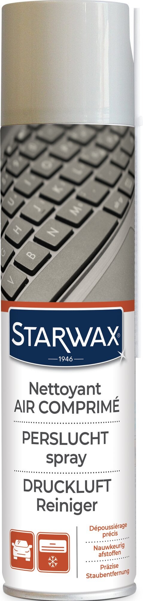 Nettoyant air comprimé STARWAX aérosol 400ml
