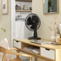 Ventilateur à poser MOE 4 30 cm 40 w EQUATION noir