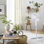 Ventilateur sur pied ALTONA 4 40 cm 45 w EQUATION blanc
