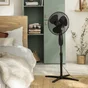 Ventilateur sur pied ALTONA 4 40 cm 45 w EQUATION noir