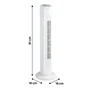 Colonne d'air tower 2 77 cm 45 watts EQUATION blanc