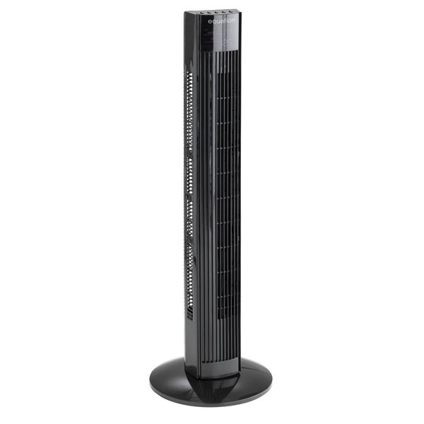 Colonne d'air round tower 2 91 cm 45 w EQUATION noir