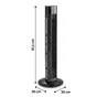 Colonne d'air round tower 2 91 cm 45 w EQUATION noir