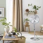 Ventilateur sur pied COOMA 4 40 cm 45 w EQUATION nickel