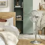 Ventilateur sur pied COOMA 4 40 cm 45 w EQUATION nickel