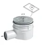 Bonde de douche horizontale grille EQUATION