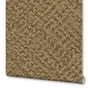 Papier peint intissé Cannage marron