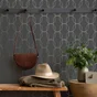 Papier peint intissé Eternity noir