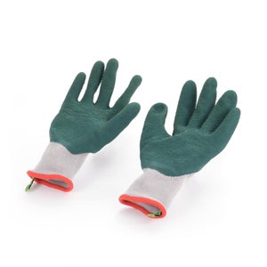 Paire de  gants pour les travaux de jardinage latex, T 10 GEOLIA