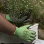 Paire de  gants tactile pour les travaux de jardinage polyuréthane, T unique GEOLIA
